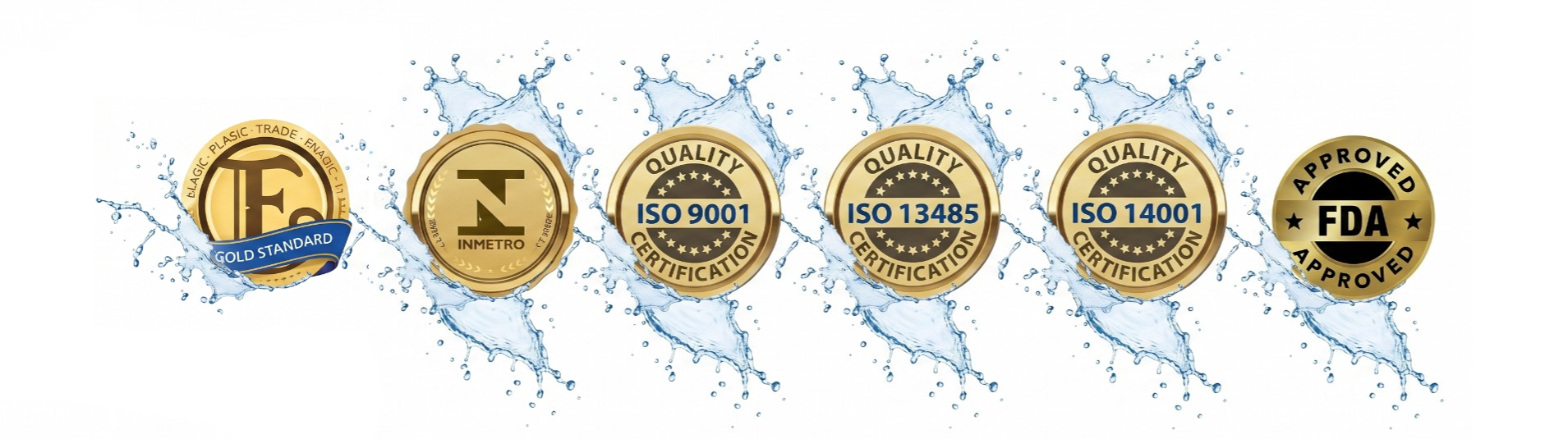 Certificações Enagic WQA ISO Inmetro
